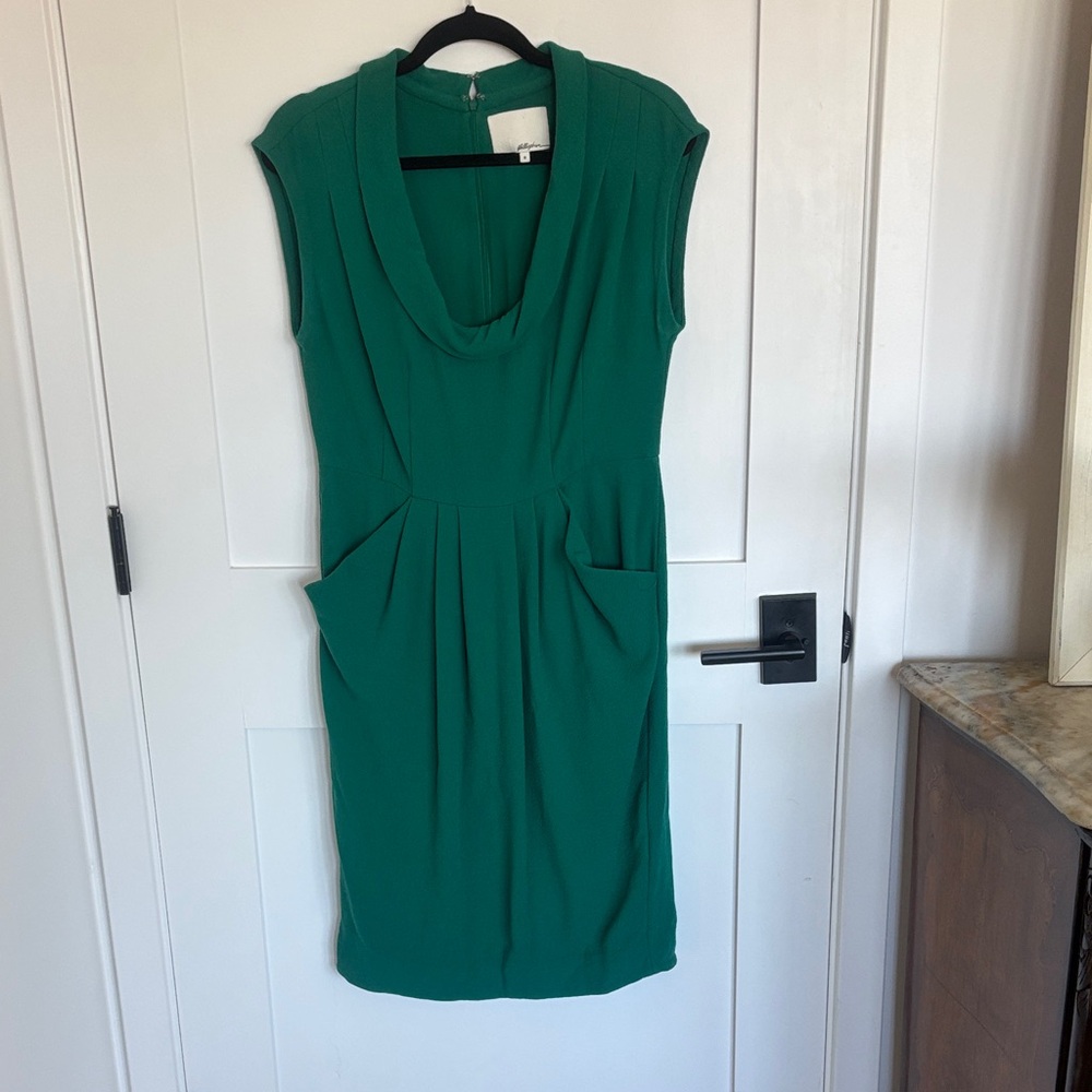 3.1 Phillip Lim Teal Midi Dress